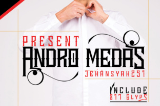 Andro Medas: A Luxury Display Typeface for Bold Brands