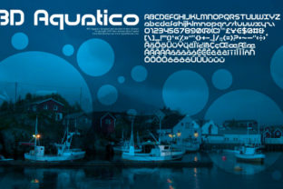 BD Aquatico: A Geometric Display Typeface for Bold Campaigns