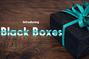 Black Boxes: A Layered Display Typeface for Editors