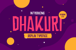 Dhakuri Typeface: A Fun Display Font Review