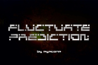Fluctuate Prediction: A Bold Display Typeface for Modern Brands