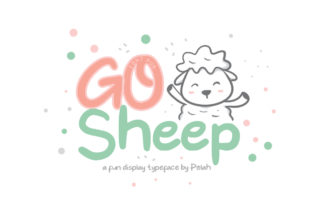 Go Sheep: A Playful Display Typeface for Makers