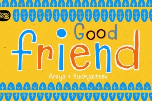 Goodfriend: A Playful Display Typeface for Editorial Design