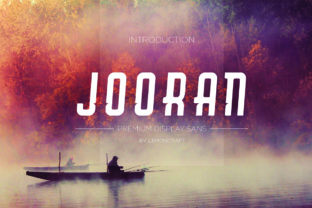 Jooran: A Premium Display Font for Modern Web Design