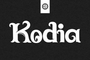 Kodia: A Luxurious Display Typeface for Bold Branding