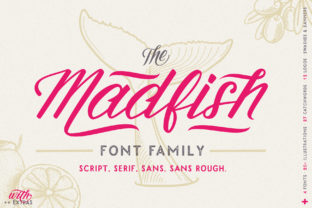 Madfish Family: The Display Typeface for Bold Campaigns