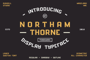 Northam Thorne Typeface for Bold Campaigns
