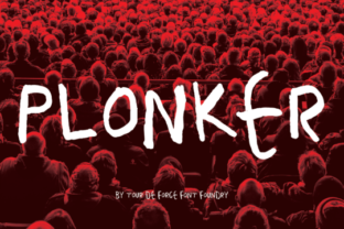 Plonker Typeface: Bold Branding for Small Business