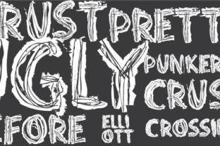 Punkerro Crust: A Bold Display Typeface for Web Design