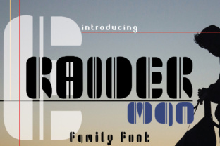 Raiderman Font: Bold Display Typography for Designers
