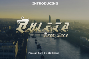 Rhieta: A Premium Display Font for Makers