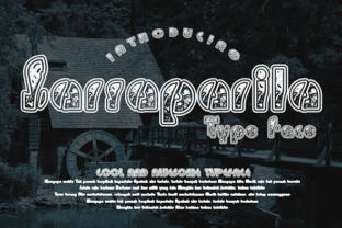 Sarsaparila Font Review: A Unique Display Typeface