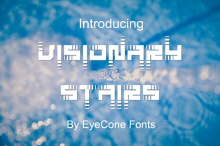 Visionary Stairs: A Display Typeface for Bold Editorial Design